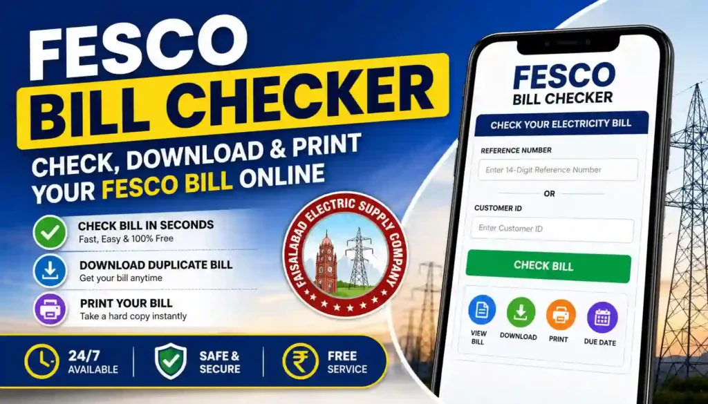 FESCO Bill Checker