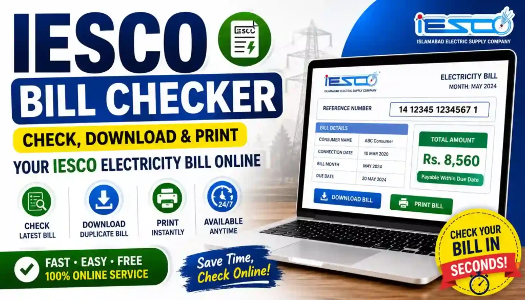 IESCO Bill Checker