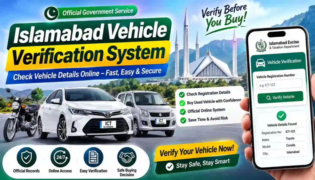 Islamabad Vehicle Verification System